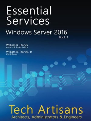 cover image of Windows Server 2016: Essential Services